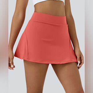 Halara Everyday Softlyzero™ Airy 2-in-1 Pleated Cool Touch Tennis Skirt-UPF50+ L